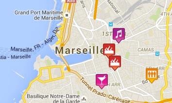 gay Marseille haritası