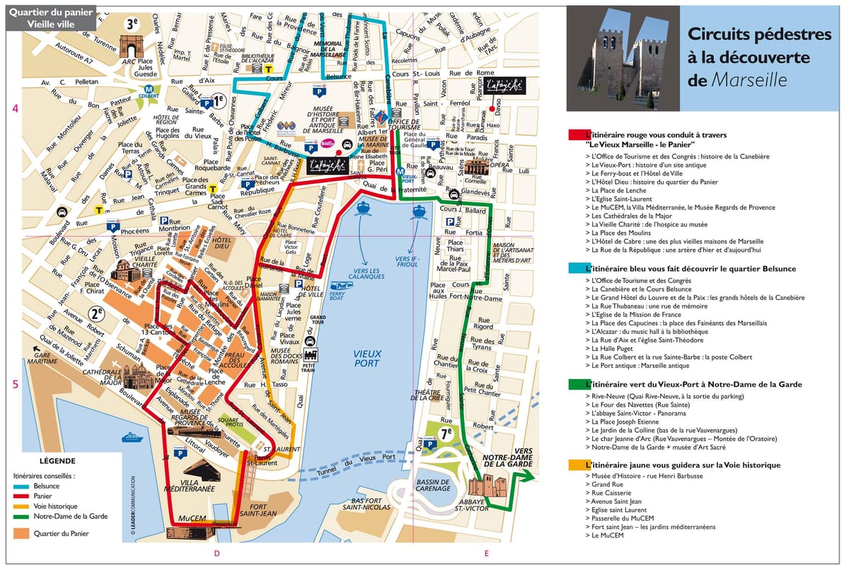 Marsilya turistik haritası pdf