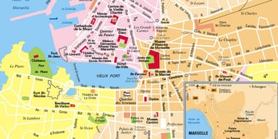 Marsilya Limanı haritası